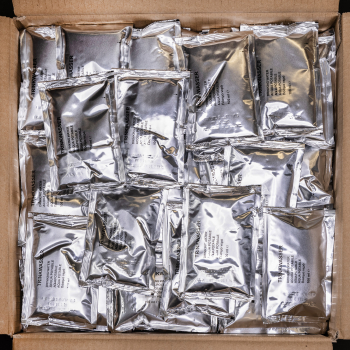 200 x 100 ml Emergency Drinking Water reserve, 200 liter total volume